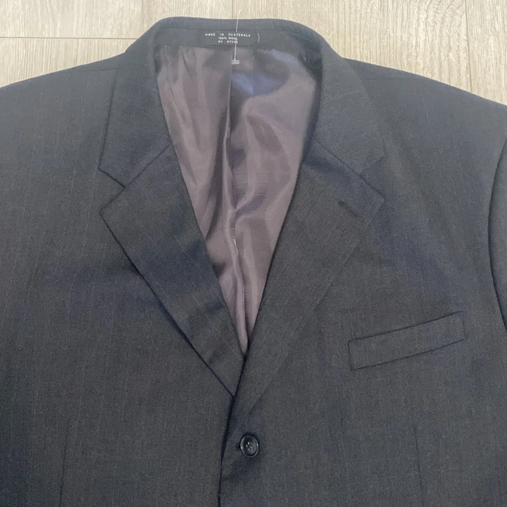 🔥BUNDLESALE Mens 48R Jones New York 100% wool sports coat jacket blazer suit